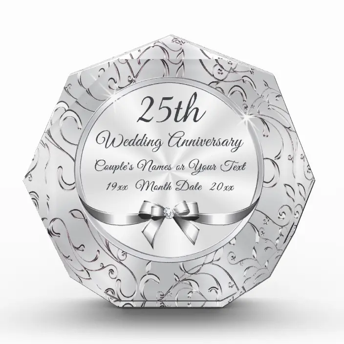 thoughtful 25th wedding anniversary gift ideas for mom and dad