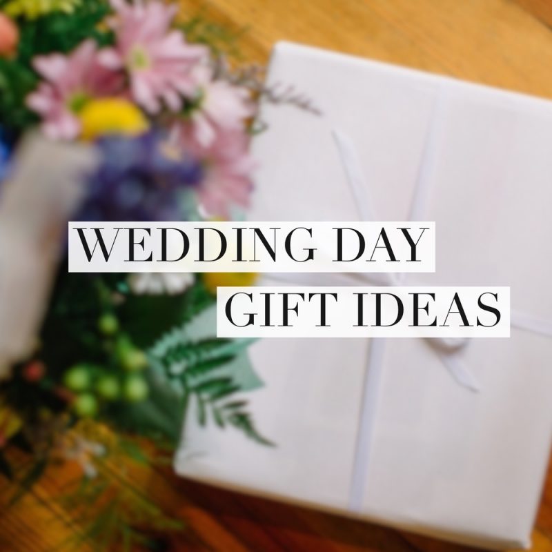 gifts for husband to be on wedding day