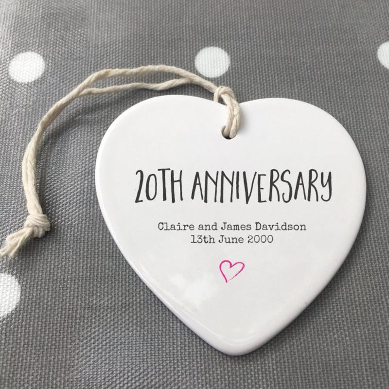 creative 20th anniversary gift ideas for my husband