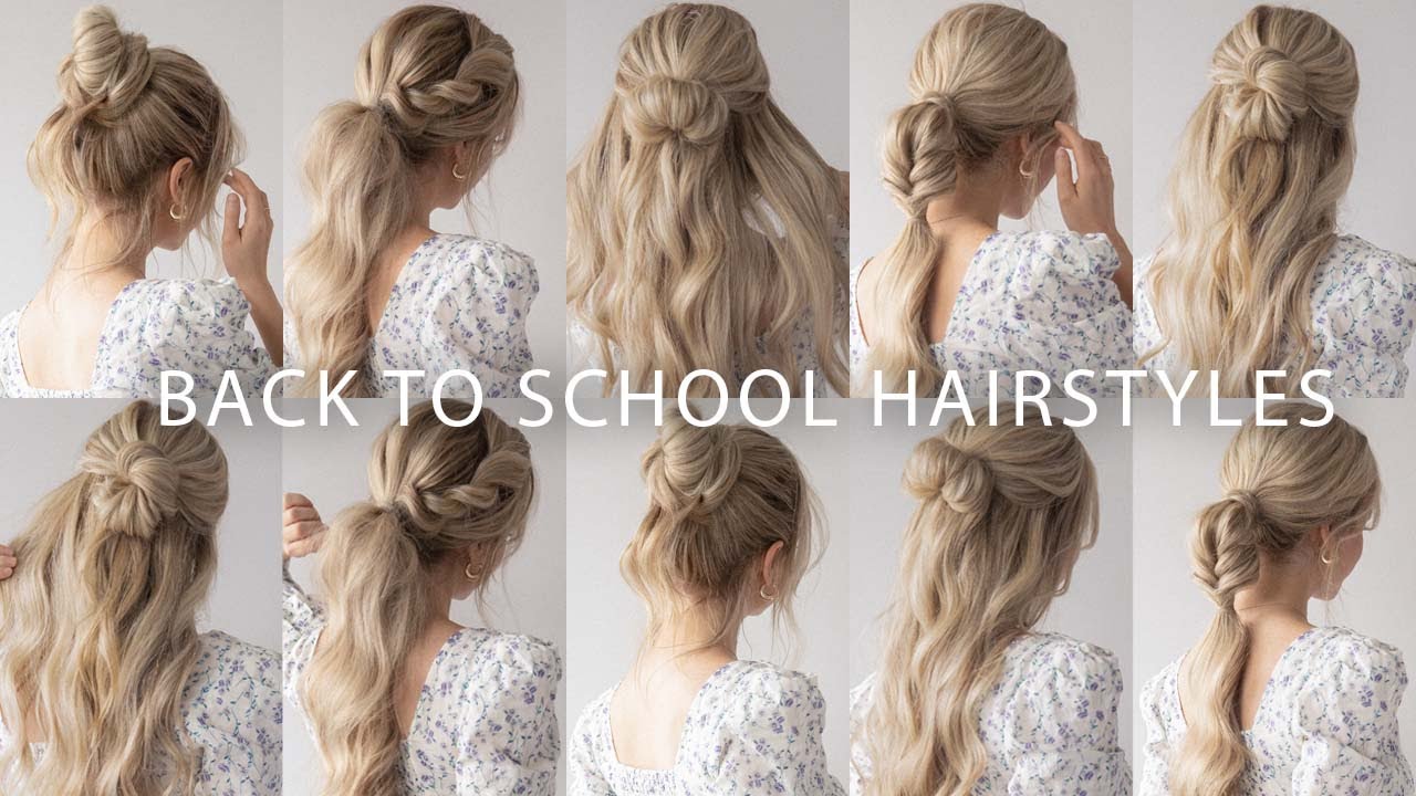 back to school hairstyles for teenage girl