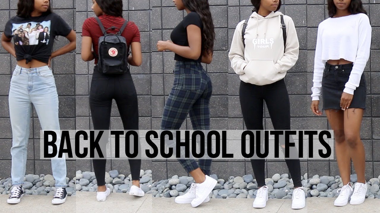 back to school outfits high school girl