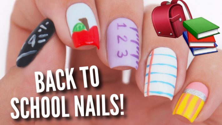 Fancy Nail Ideas For Back To School Day
