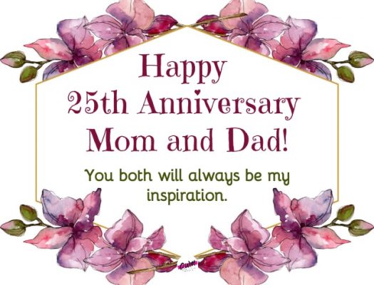 best gift for mom and dad on 25th anniversary