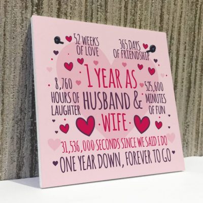 Best Gift For Husband On 1st Wedding Anniversary