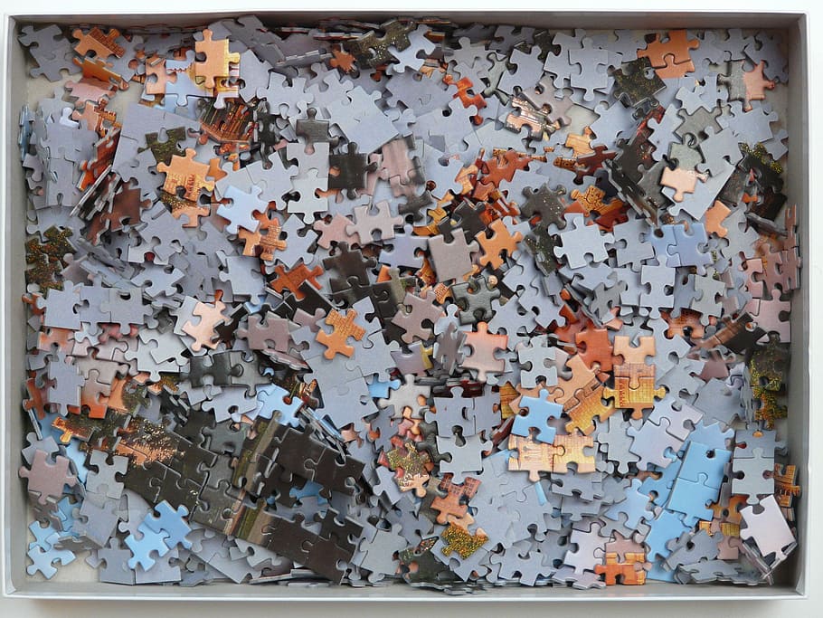 Painting From Puzzle Pieces