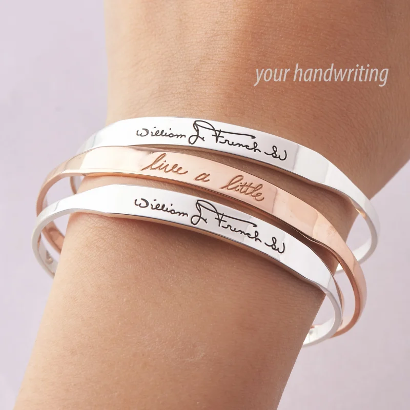 Name Engraved Bracelet